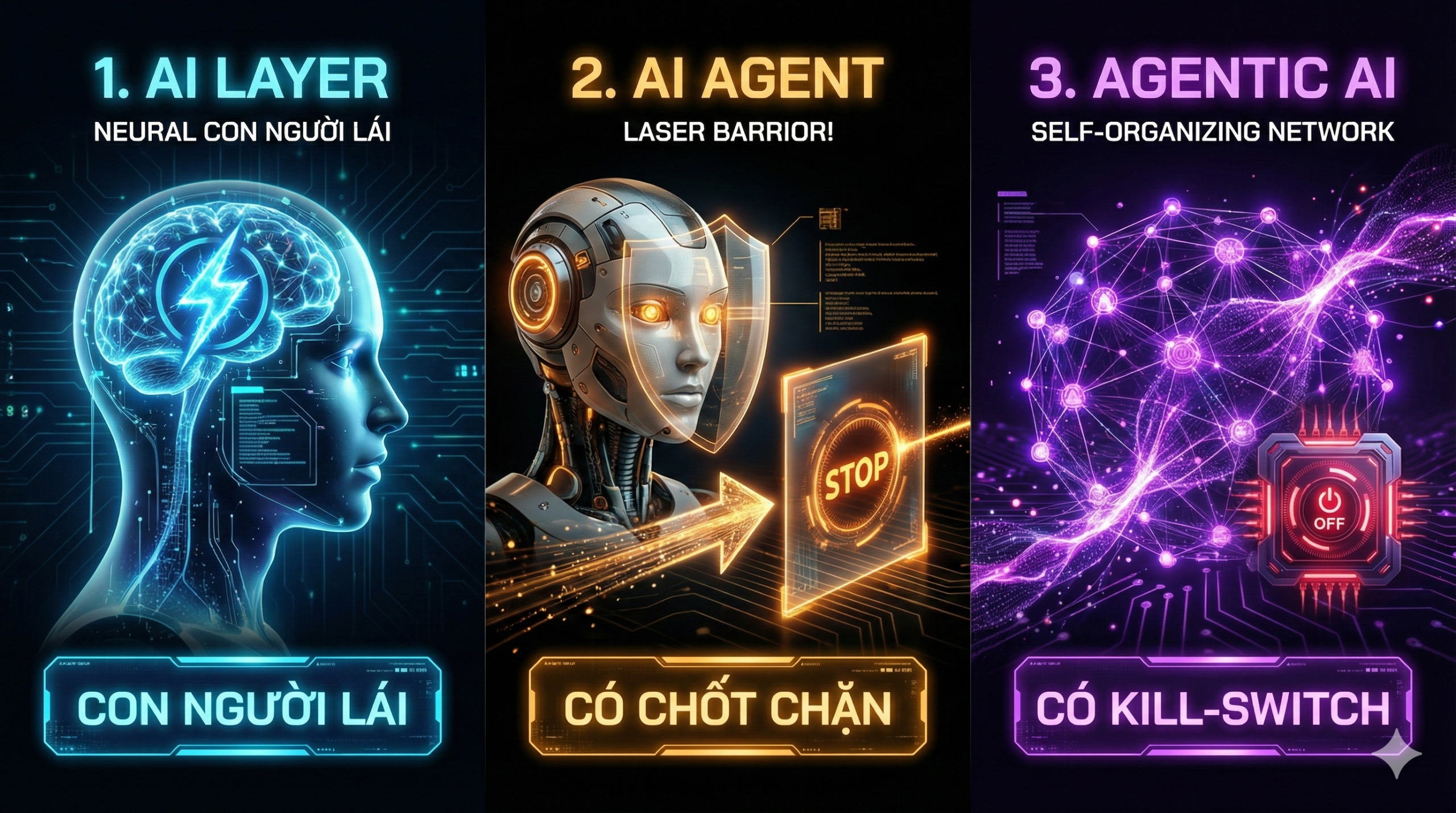 AI Layer, AI Agent và Agentic AI khác nhau thế nào khi áp dụng vào công việc thực tế?