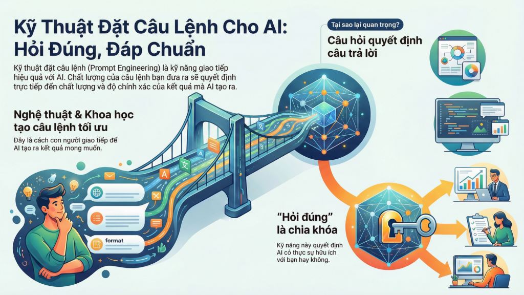 Prompt Engineering là gì? Vì sao 80% người ứng dụng Prompt Engineering nhưng hiệu quả lại khác nhau?
